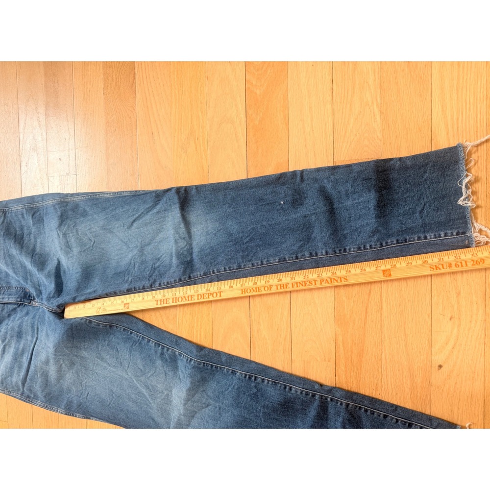 Madewell 32 Tall High-Rise Stovepipe Jeans Ashland Wash - Picture 4 of 8